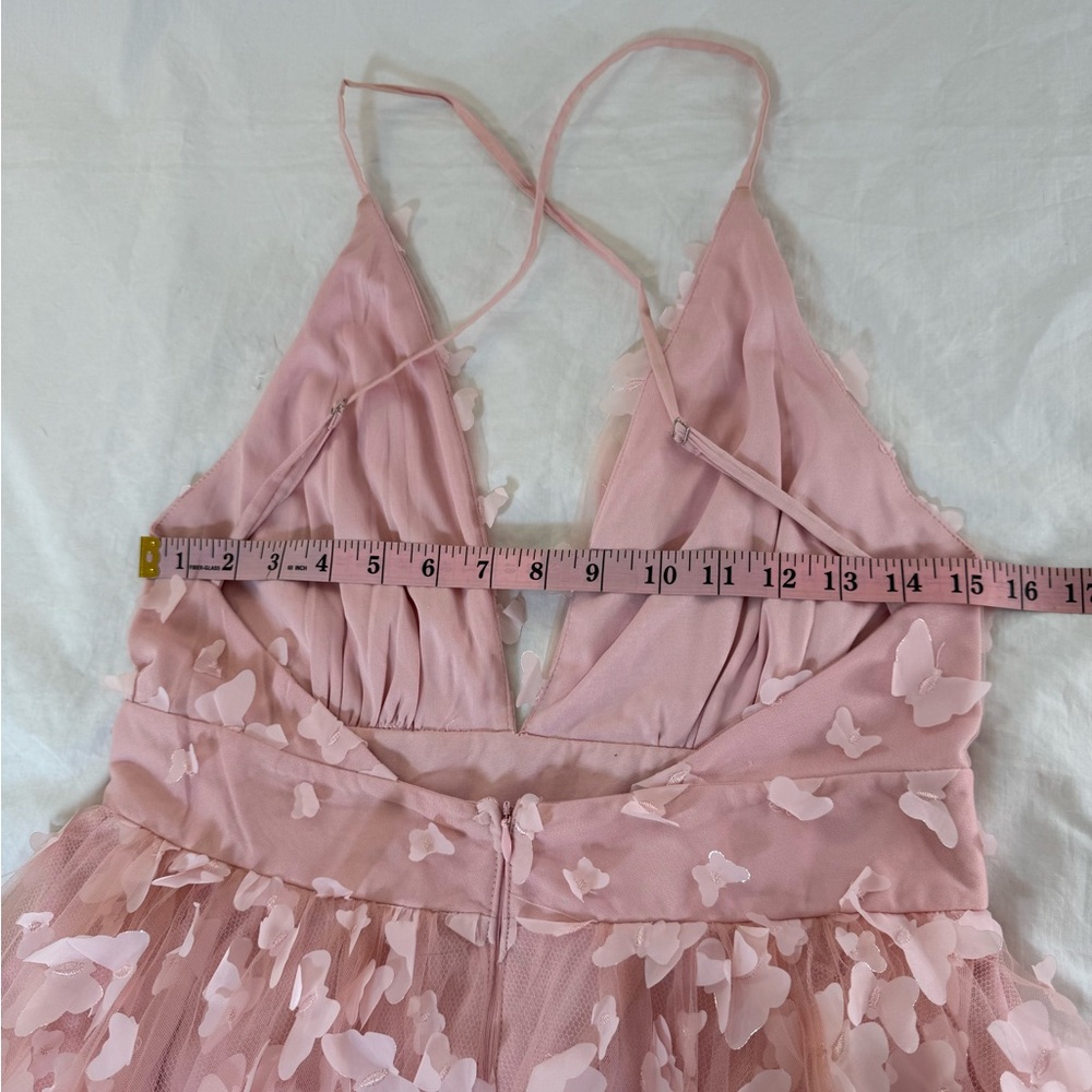 Matching Pink Butterfly Dresses Mommy and Me - Picture 11 of 14